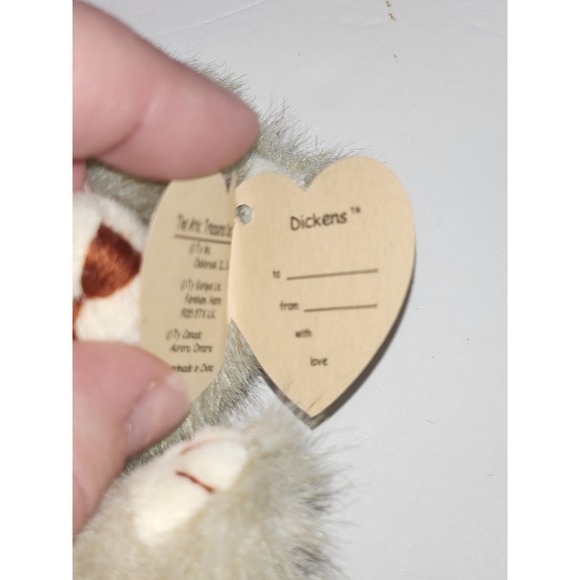 Teddy Bear Ty Collectible Dickens small Jointed Plush - Picture 4 of 4